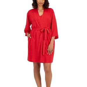 INC Women's 2-Pc. Sparkle Robe & Chemise Set,
